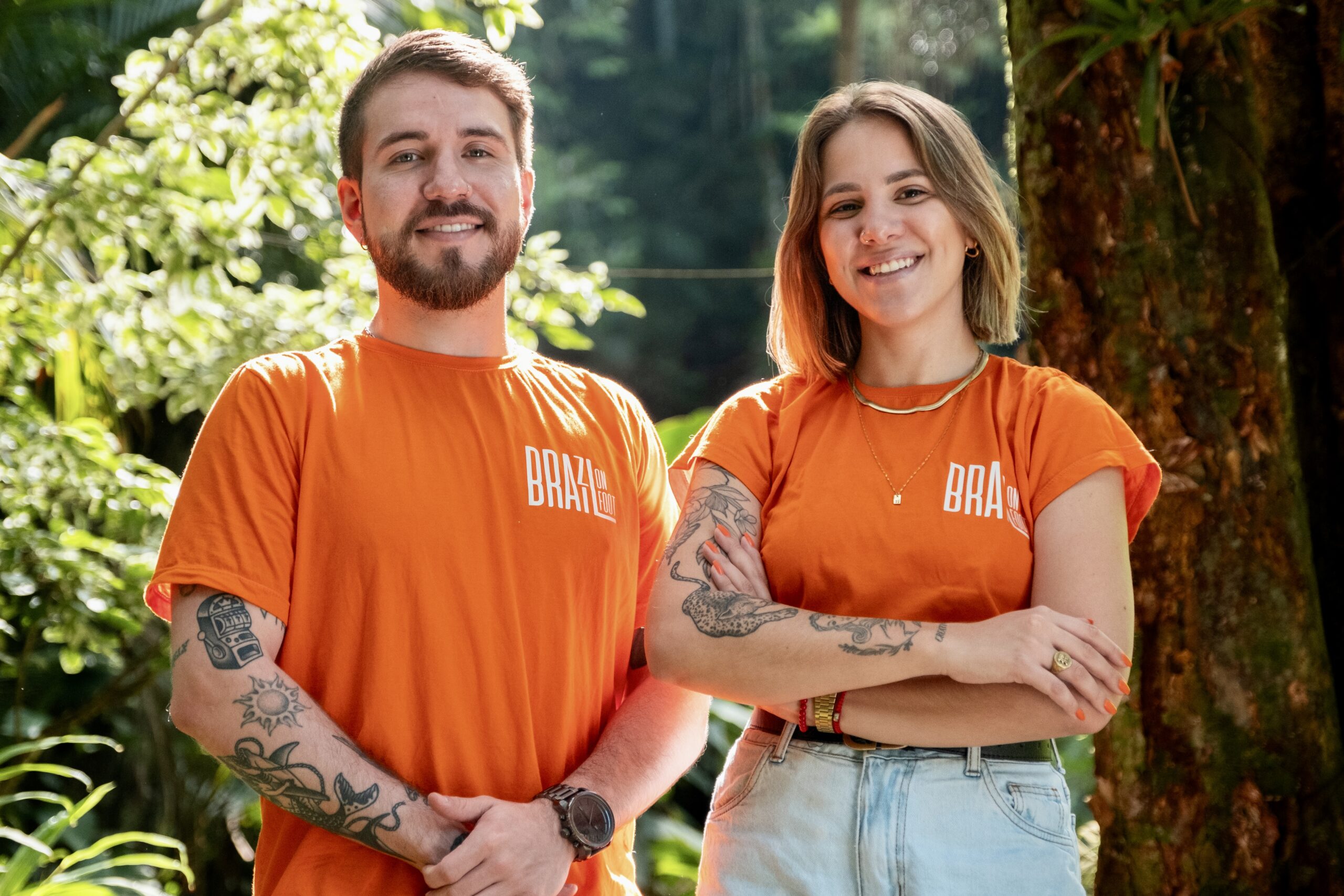 Co-Founders Bruno and Bruna