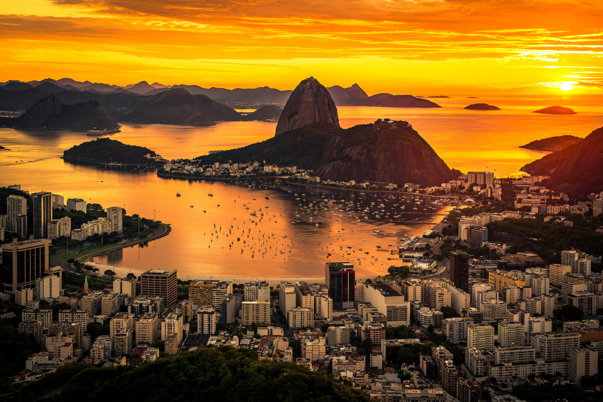 Rio de Janeiro Beyond Carnival: What Really Makes the Marvelous City Unique Sunrise over Rio de Janeiro from Corcovado — private tours of the Marvelous City
